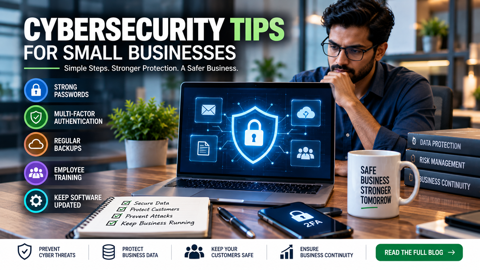 Cybersecurity Tips for Small Businesses: A Practical Guide